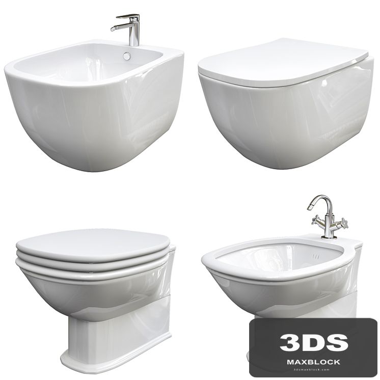 Classic Style Wall-hung Ceramic materials Toilets