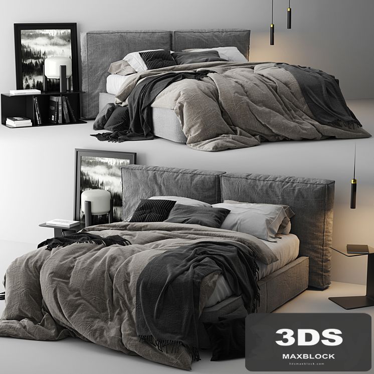 Ditre Italia Flann - Bed