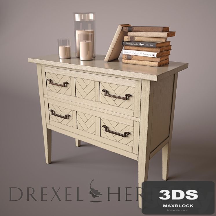Herringbone Night Stand 1