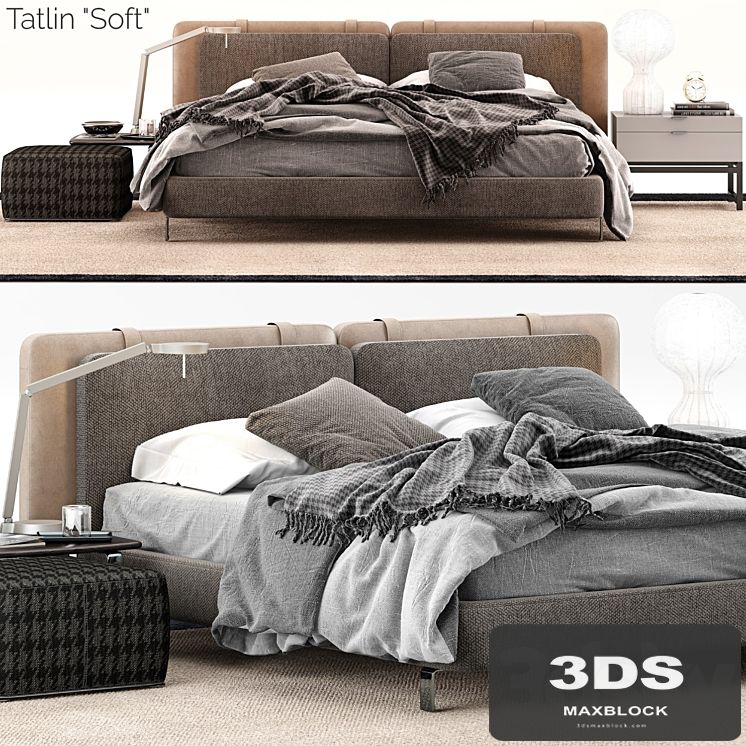 Minotti Tatlin Soft Bed