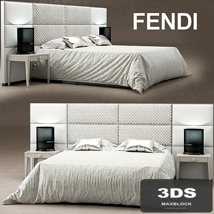 Bed Regent bed Fendi Casa