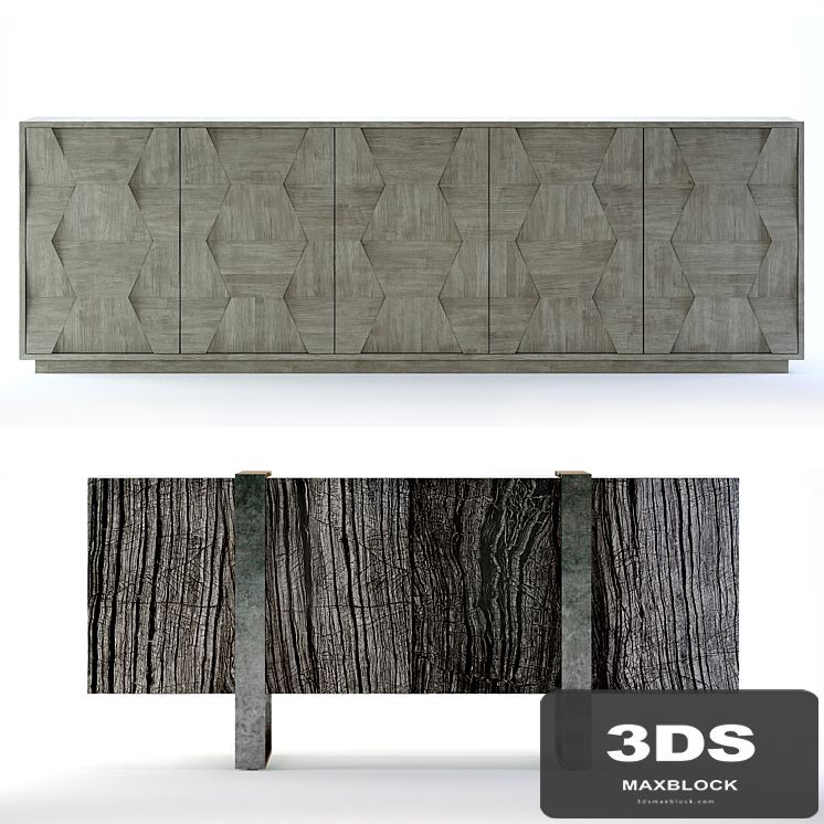 Bernhardt Linea Entertainment Consoles