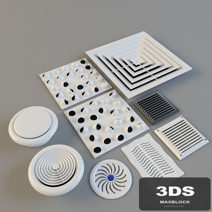 a set of vent. gratings