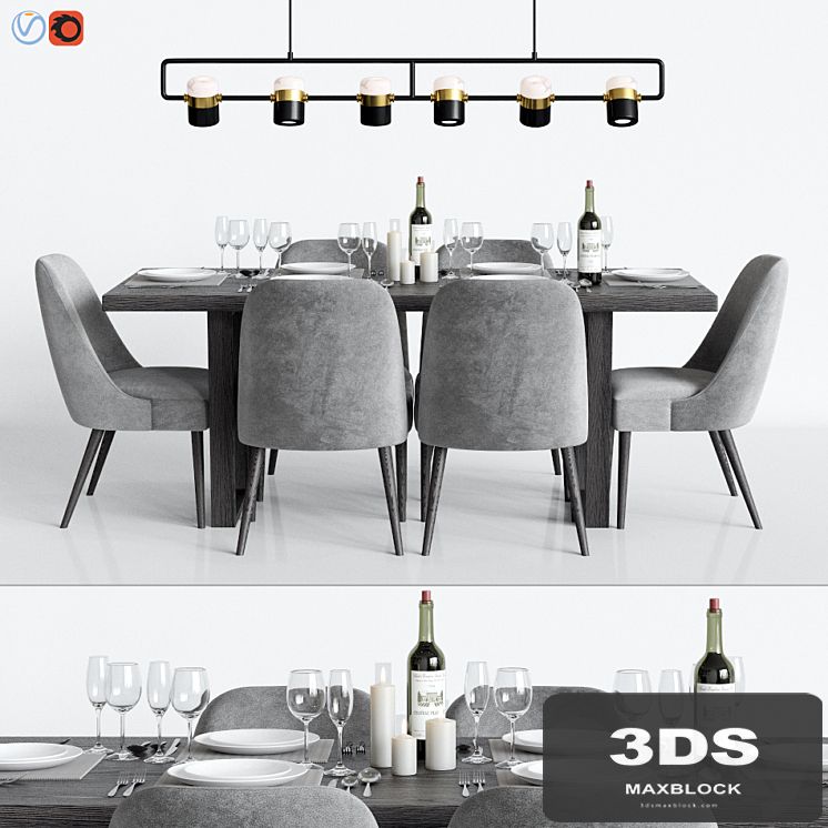 Modern Dinning Set 1