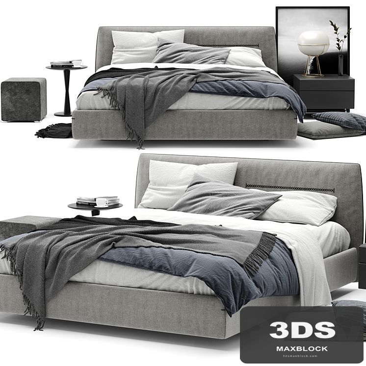 Bed jacqueline poliform