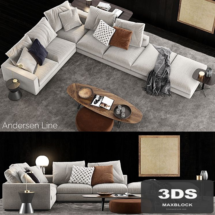 Minotti Andersen Line Sofa 1