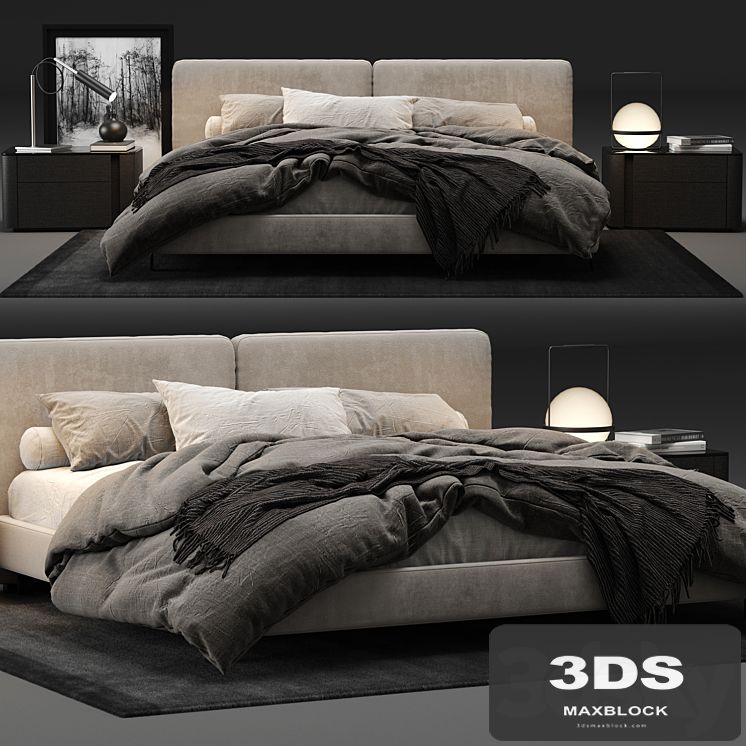 Minotti Tatlin Bed