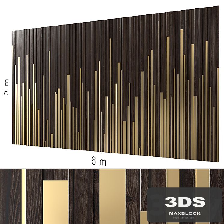 Decorative wall 101.