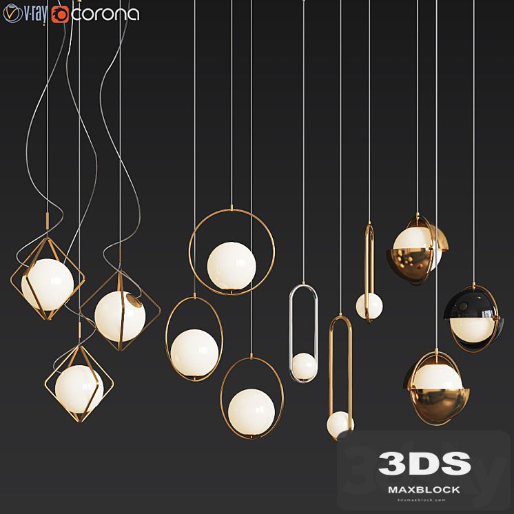 Ceiling Light Collection - 4 Type