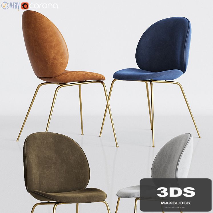 Gubi Beetle Dinning Chair