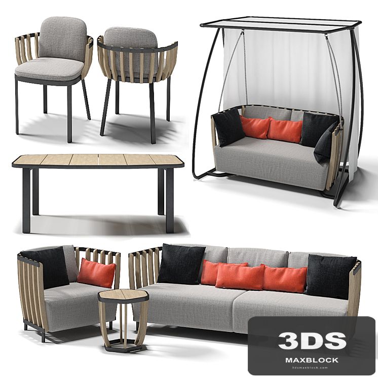 Ethimo swing collection set