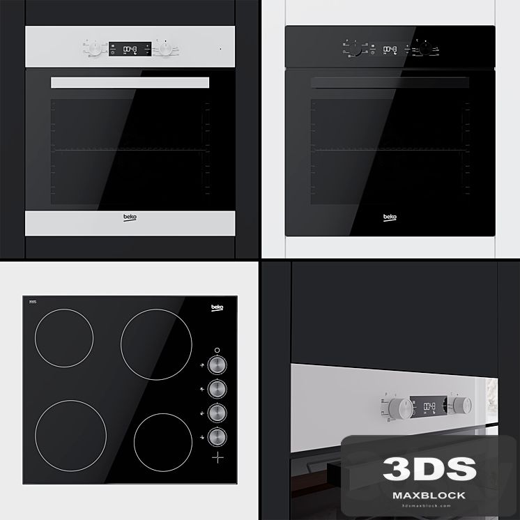 Beko - BIF22300B, BIF22300W ovens and CIHV21 hob