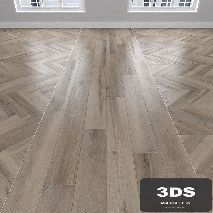 Maple parquet, 3 types: herringbone, linear, chevron.