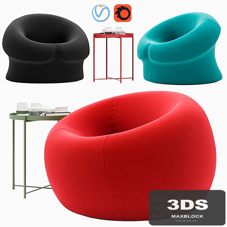 Serie Up 2000 armchairs