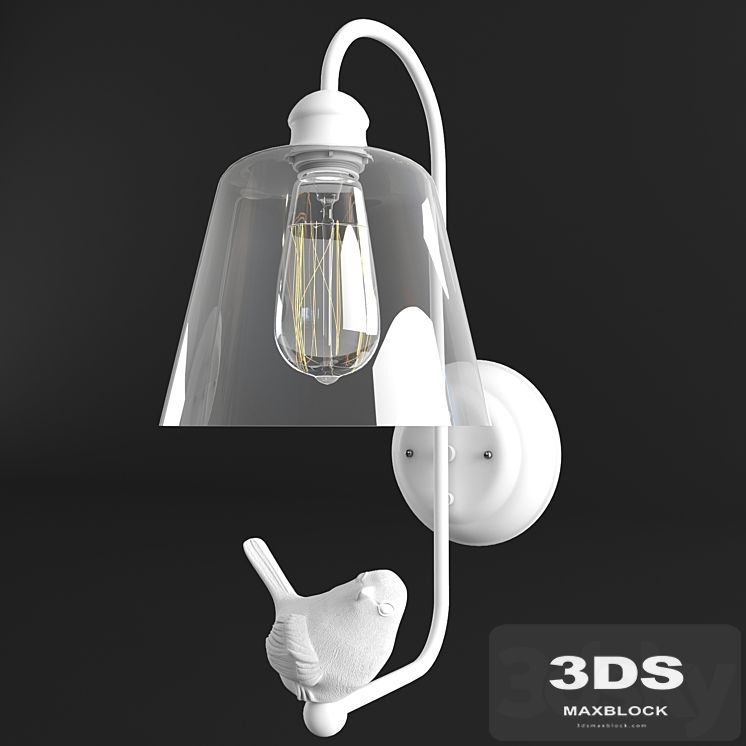 Sconce Arte Lamp Passero A4289AP-1WH