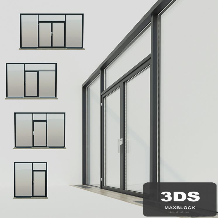 Panoramic windows. Stained Glass.5