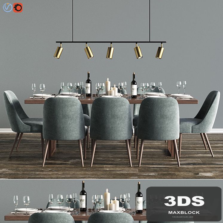Modern Dinning Set 6