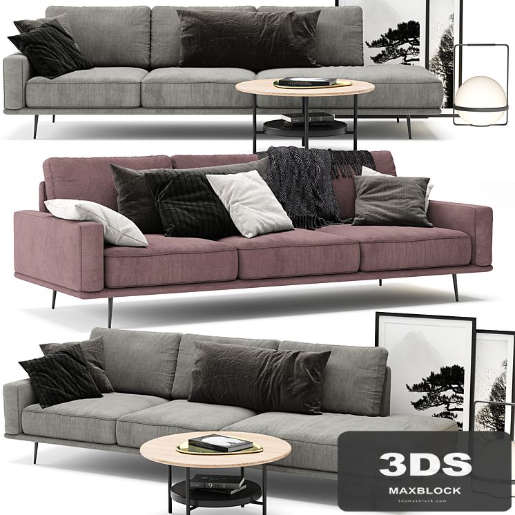 BoConcept Carlton Sofa A