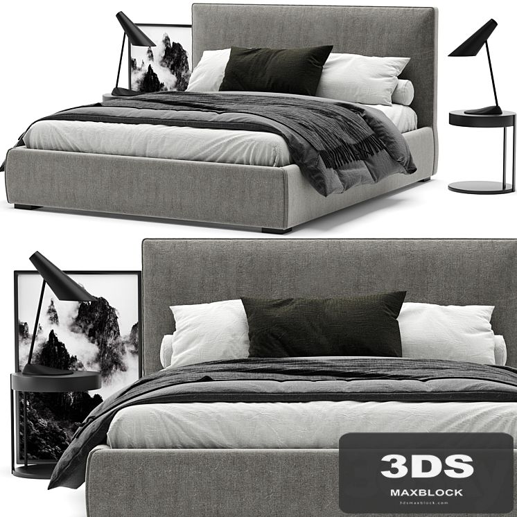 Meridiani Stone Plus Bed