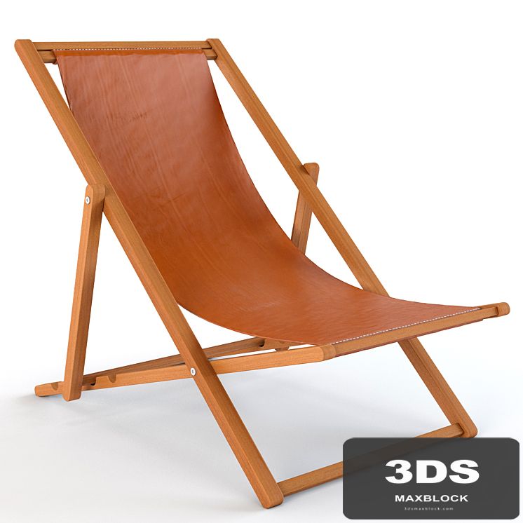 Leather Sling Chair