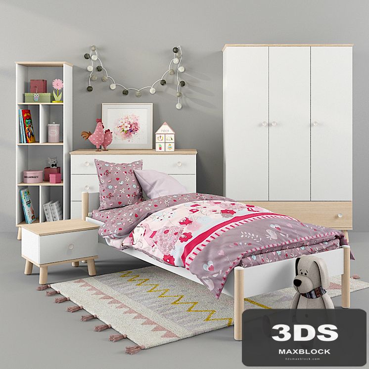 Paidi furniture YLVIE collection for girls part 01