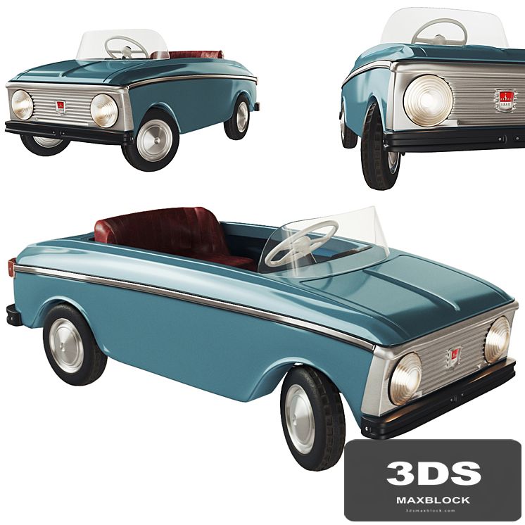 Pedal car Moskvich