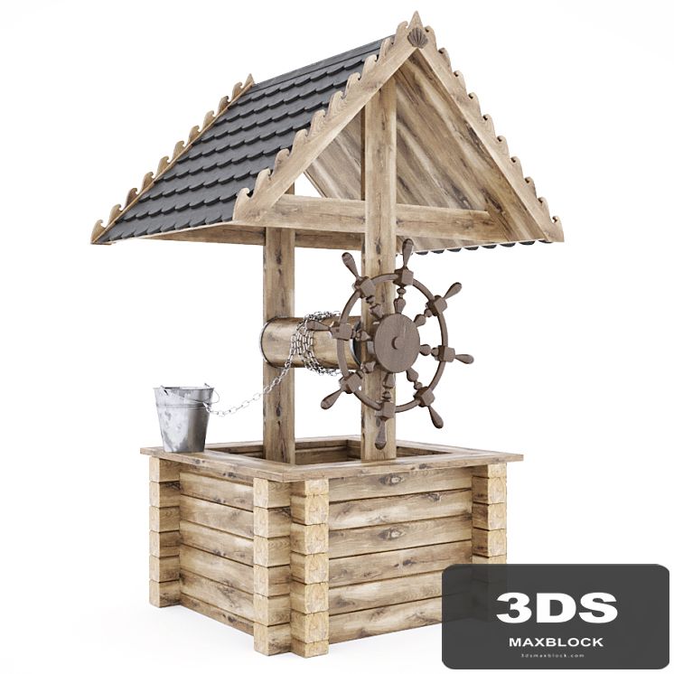 Wooden_Wishing_Well