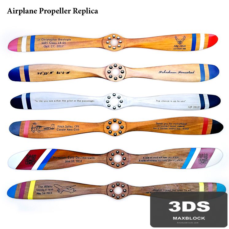 Airplane Propeller Replica