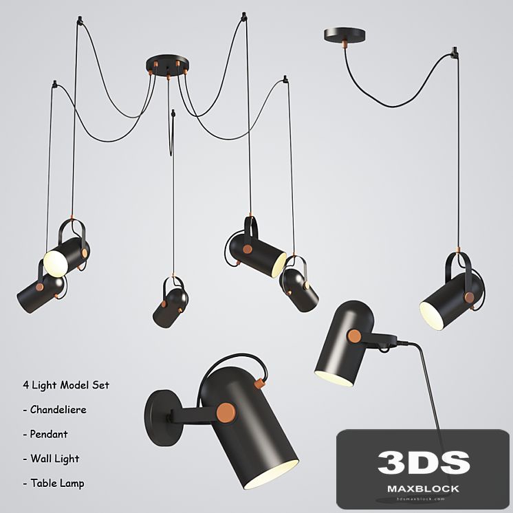 Four Light Set 1