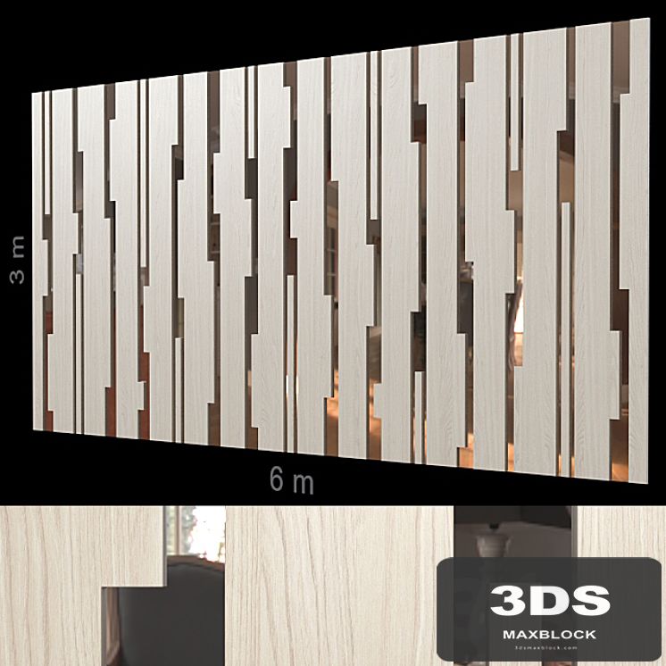 Decorative wall 122.