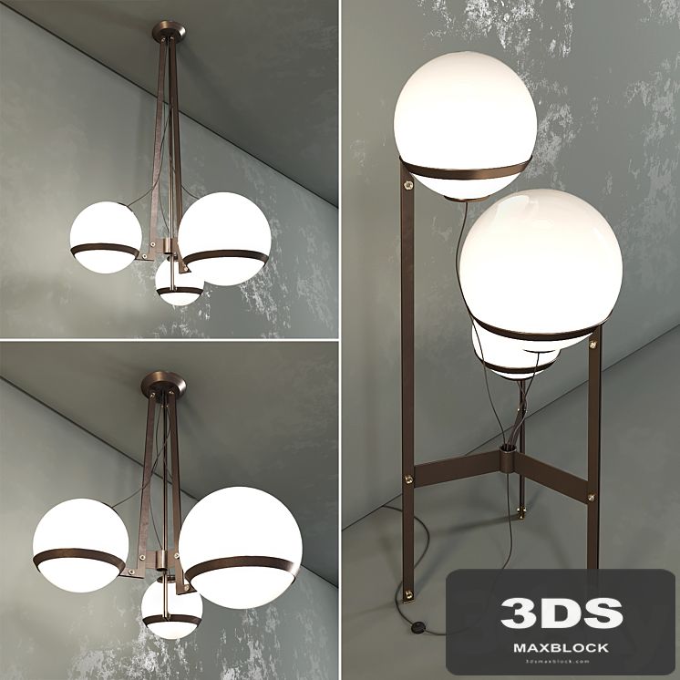 Arketipo: Bubble Bobble - Floor & Pendant Lamp