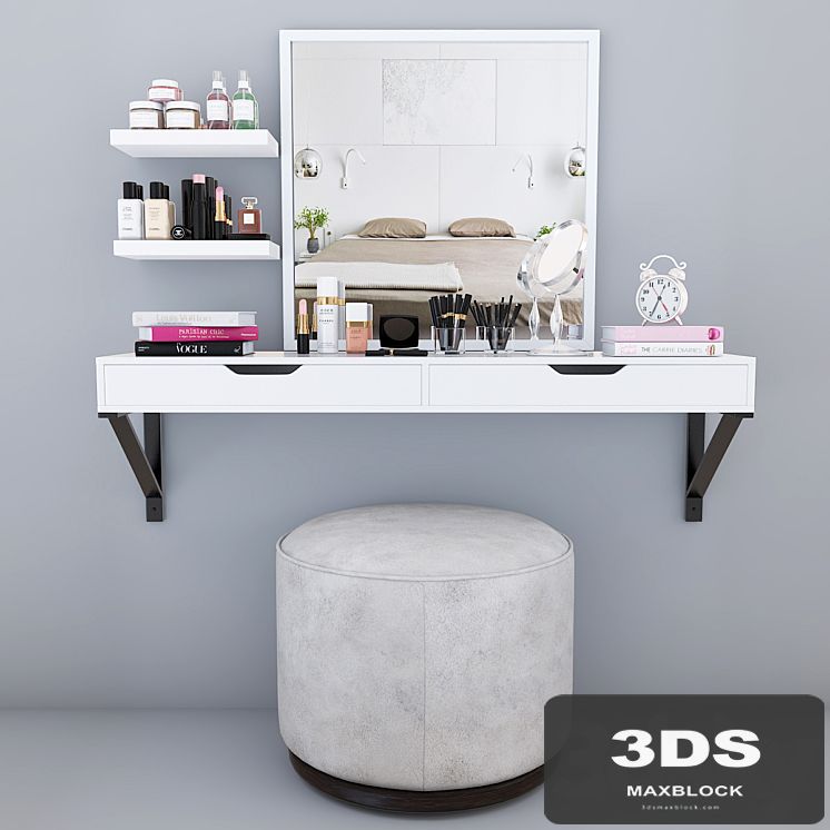 Dressing table decor set