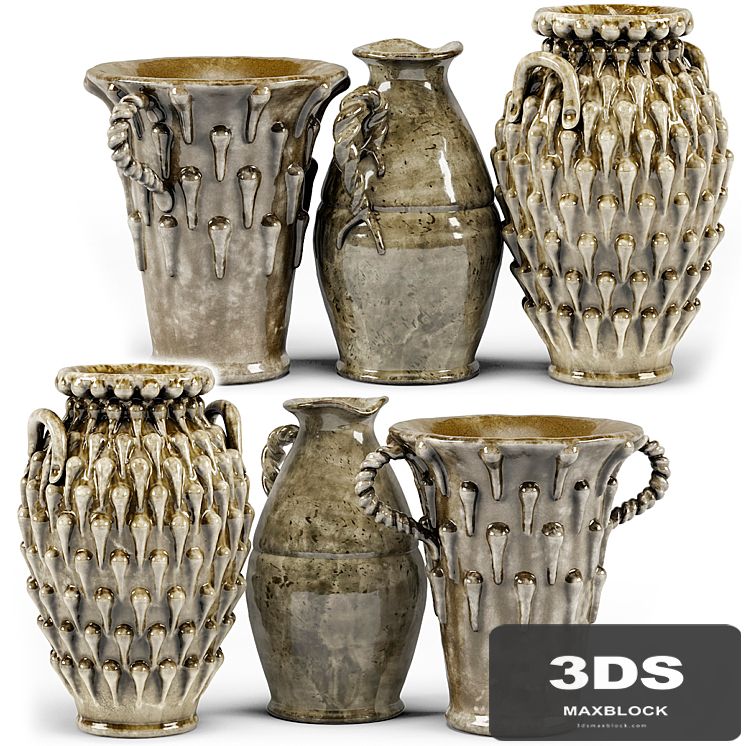 French vase set