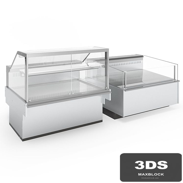 Refrigerated showcase London 3 090 and Belgrado 2 080 Arneg