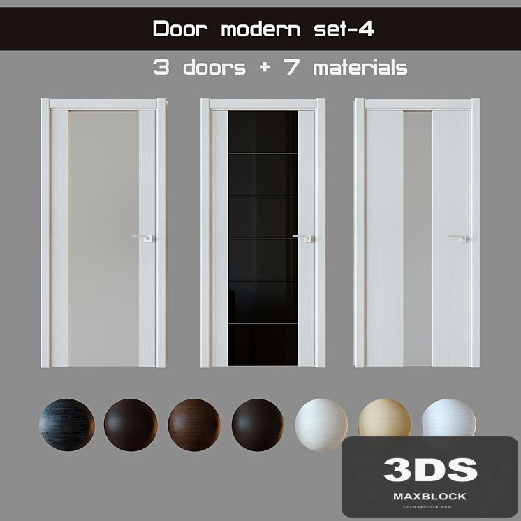 Door modern set-4