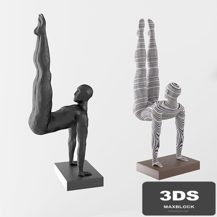 Athlete figurine