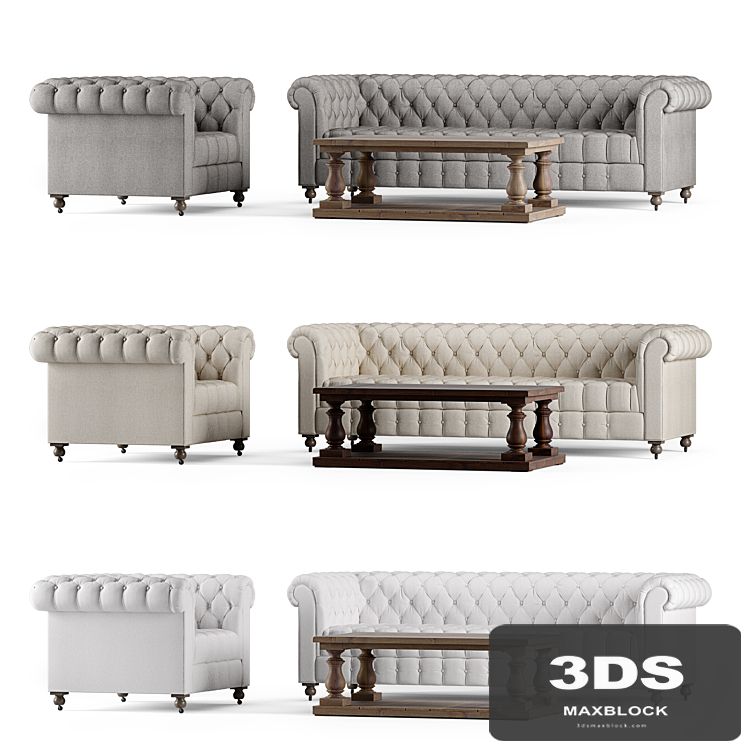 Rh. Furniture set. CAMBRIDGE