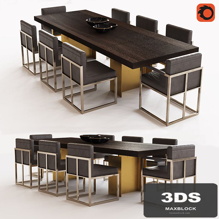 BEAM RECTANGULAR DINING TABLE