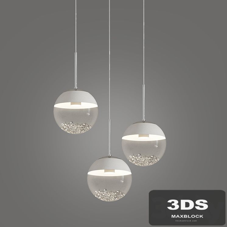 Montefio 3 led linear suspension by eglo