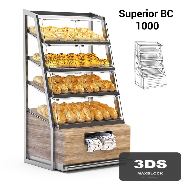 Хлебный стеллаж Superior