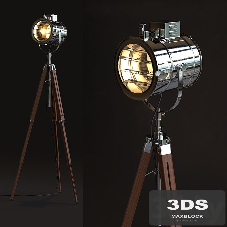 Thor Vintage Stage Searchlight