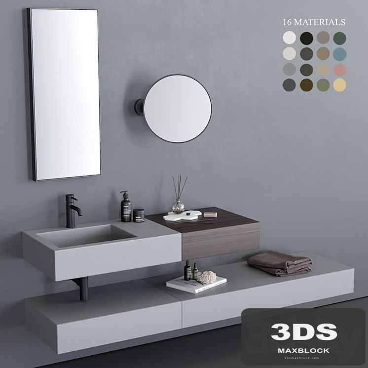Ceramica Cielo Modulo Washbasin