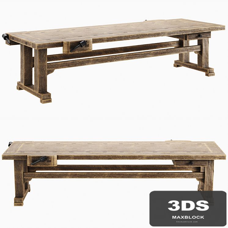 Wooden Workbench