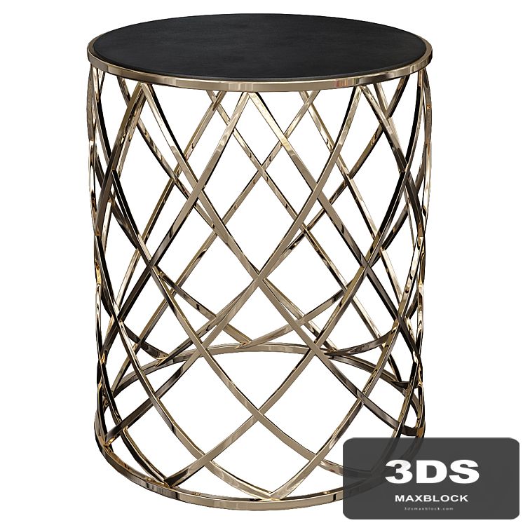Luxury Wireframe Side Tables # 001