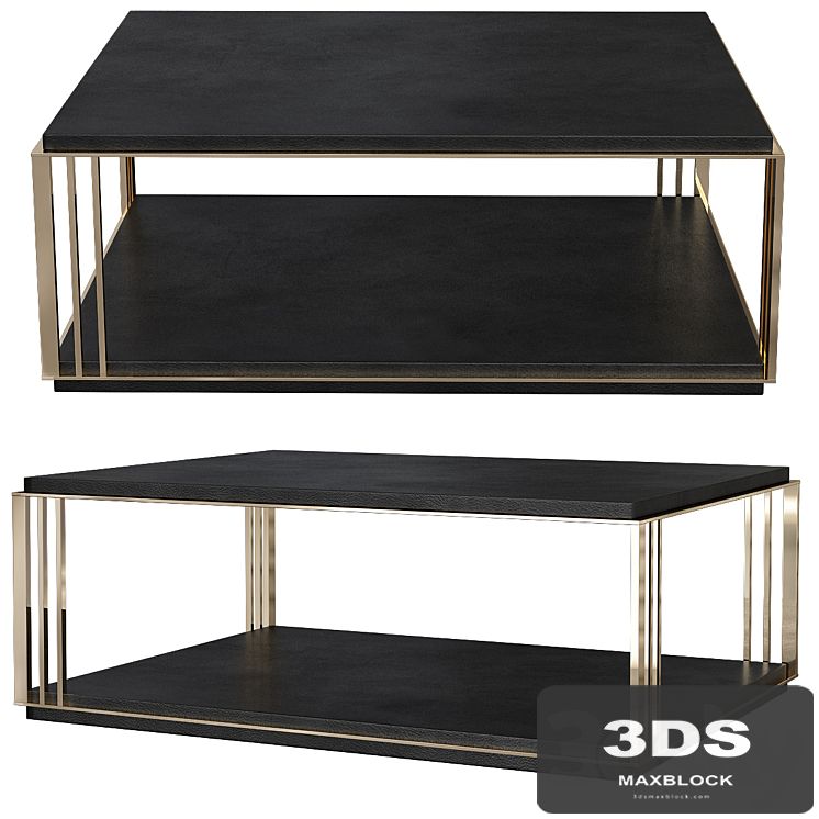 Fraser Coffee Table Gold by Bonham № 007