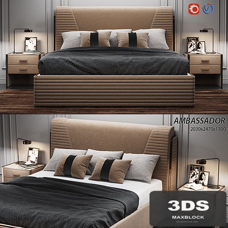 Estetica Ambassador bed