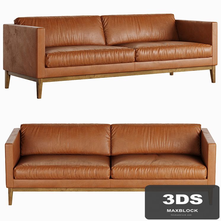 Swedese Madison Leather Sofa