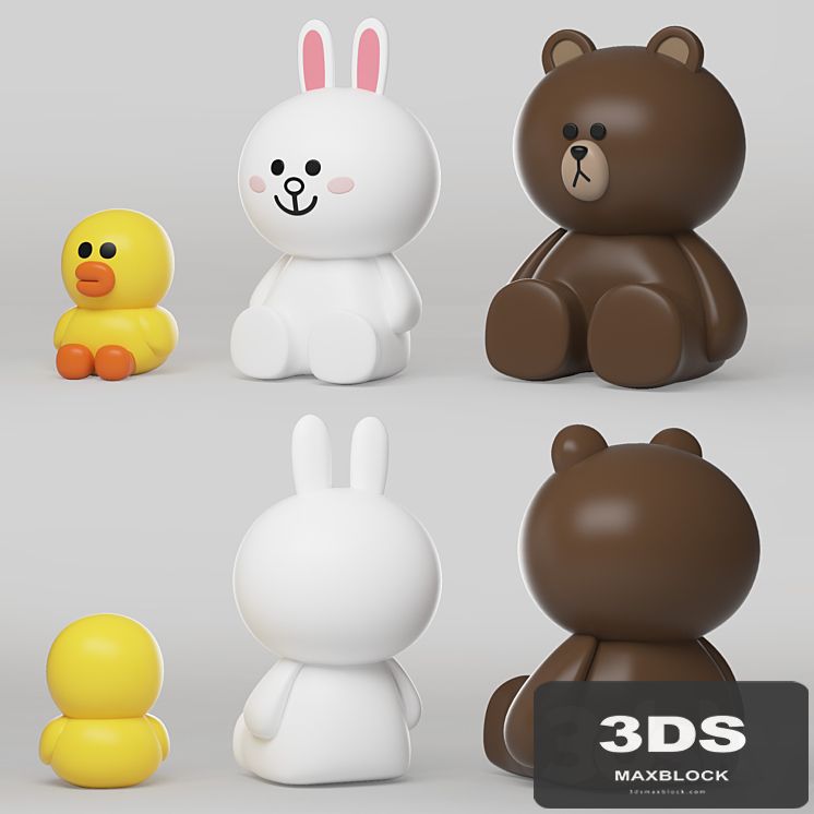 line friends character