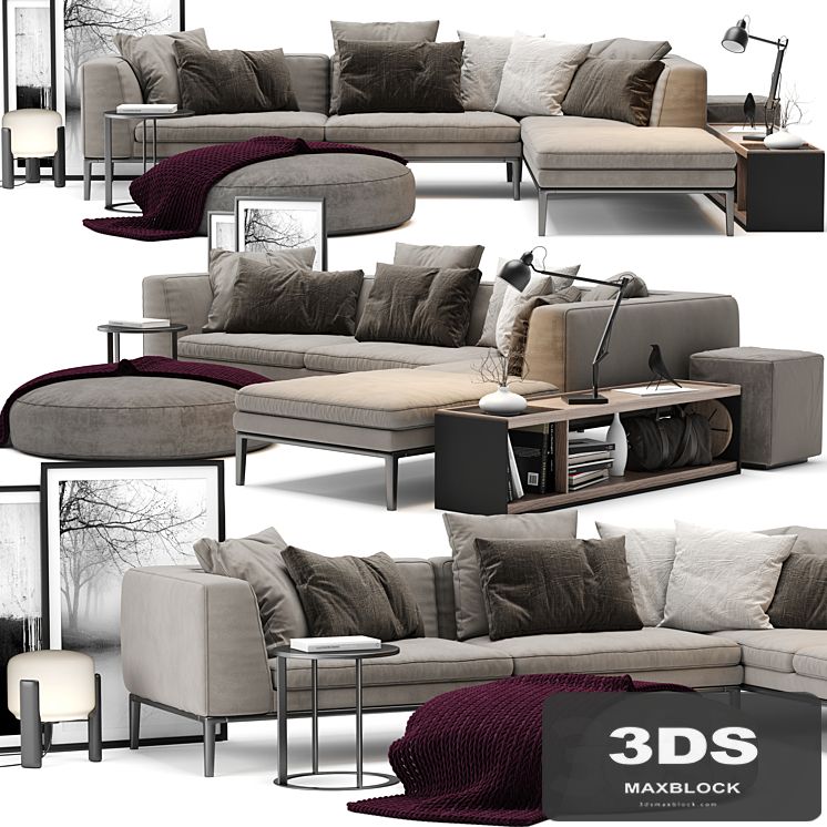 B & B Italia Michel Sofa