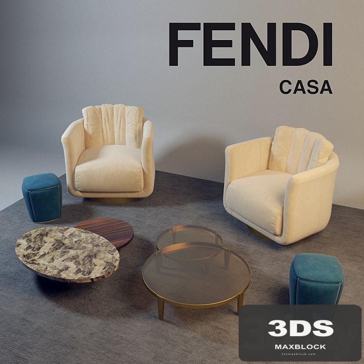 Armchair Fendi Casa Artu
